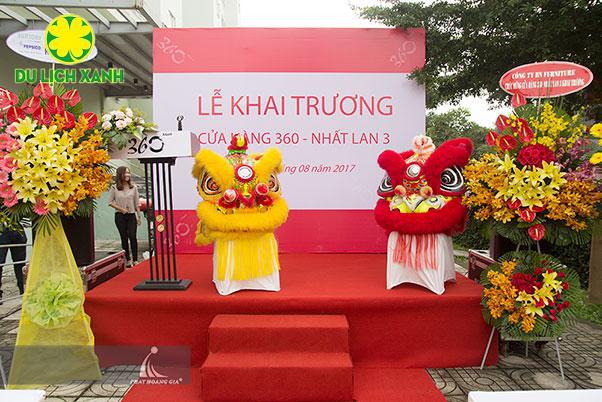 Dịch vụ tổ chức lễ khai trương trọn gói tại Hà Nội