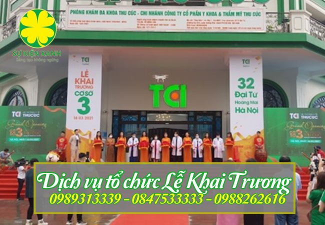 Tổ chức lễ khai trương nhà máy, xí nghiệp trọn gói chất lượng