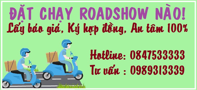 Sự Kiện Xanh, Viet Green Media, Chạy roadshow tại Hồ Chí Minh, tổ chức Roadshow tại Hồ Chí Minh, Roadshow sự kiện tại Hồ Chí Minh